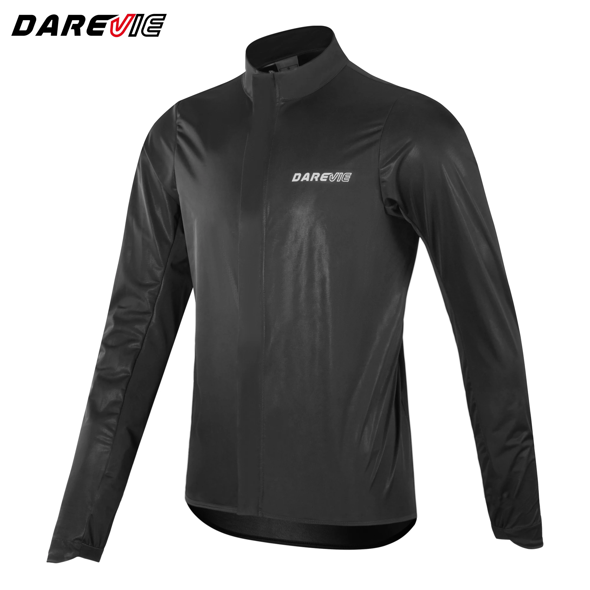 DAREVIE Jacken für Herren, wasserdicht, UV-beständig, weich, Herrenjacken, winddicht, leicht, weich, rutschfest, Regenmantel, Outdoor-Radjacke, Herren