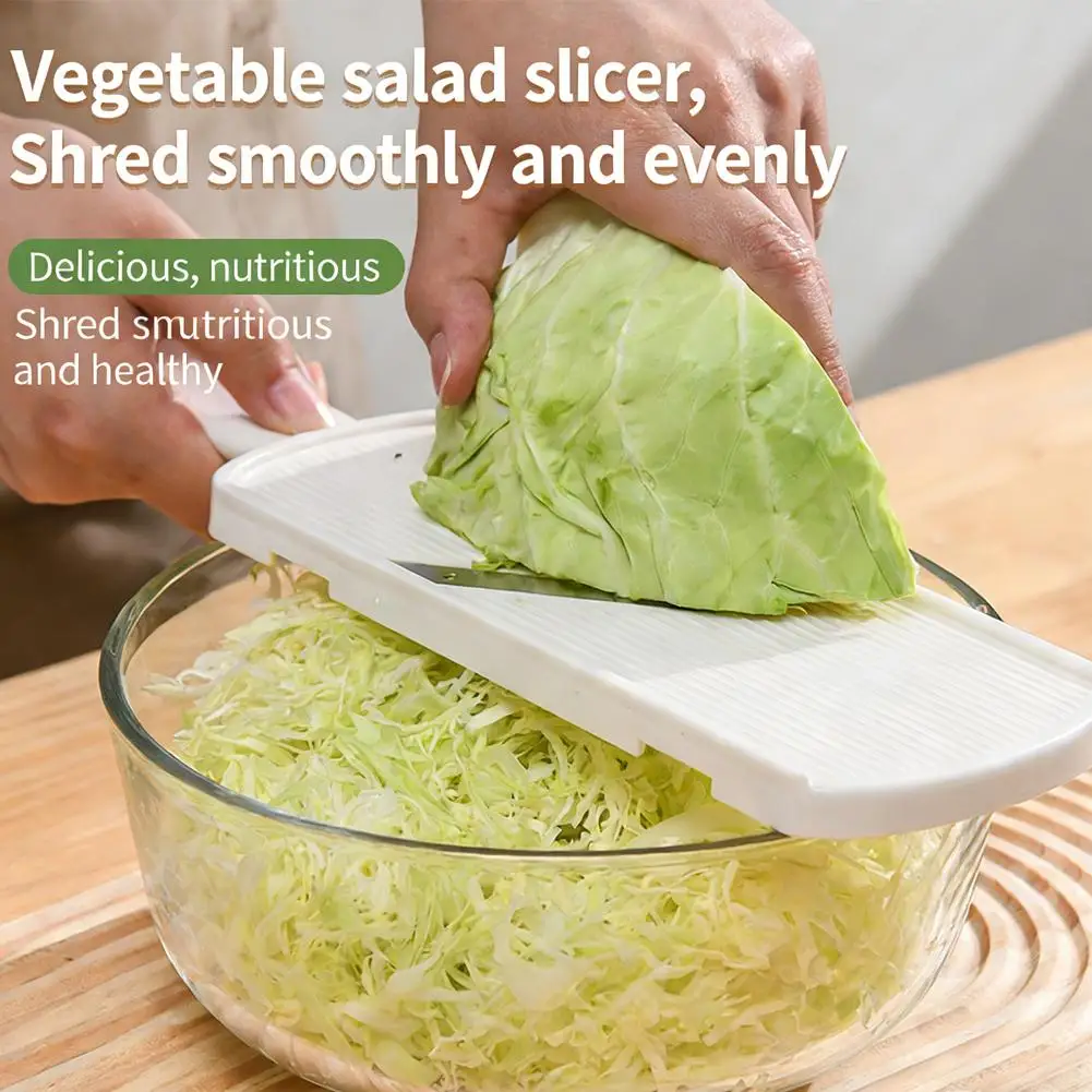 Ultra-Fine Vegetable Slicer & Shredder for Vegetable Fruit Multifunctional Manual Food Grater Cutter Potato Household Chopper
