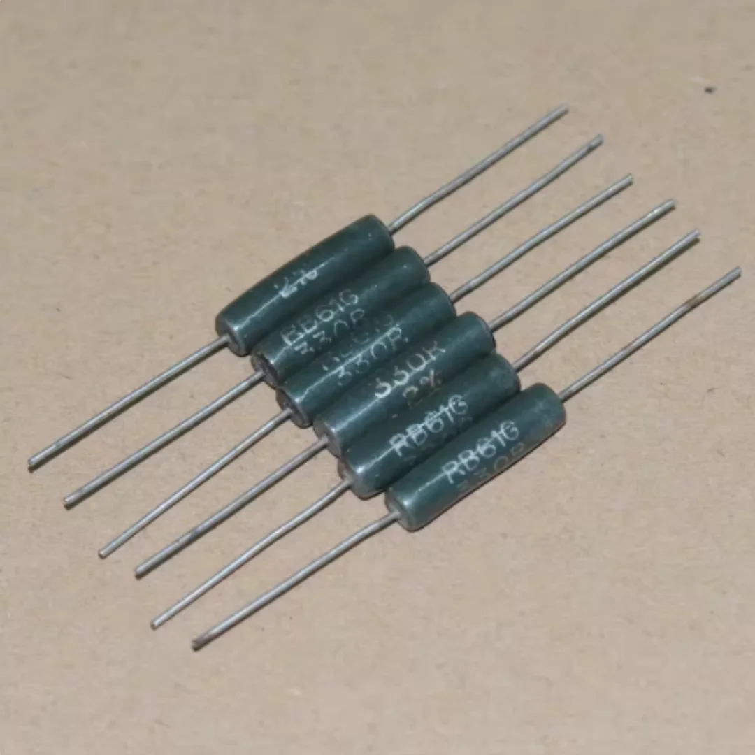 resistor-de-fio-enrolado-de-ceramica-welwyn-britanico-rb61g-com-potencia-de-5w-valor-de-resistencia-de-330r-330-ohms-tolerancia-de-2-330Ω