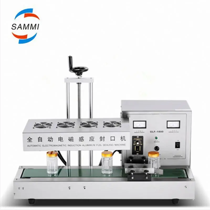 

Best price continuous plastic bottle induction sealing machine