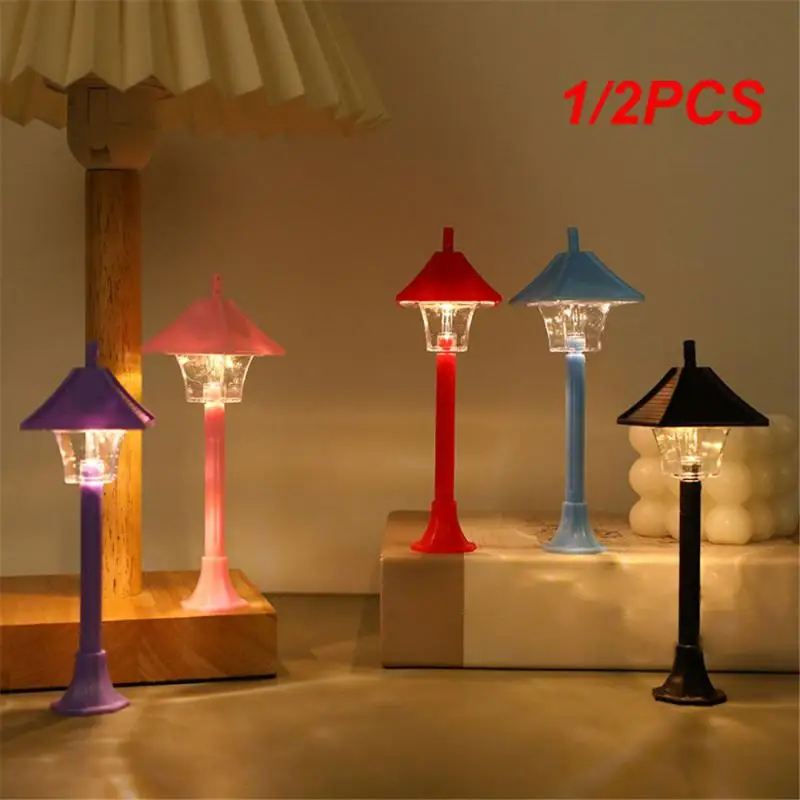 

1/2PCS Doll House Night Light Mini Base High-quality Materials Home Decoration Night Light Ambient Night Light Led