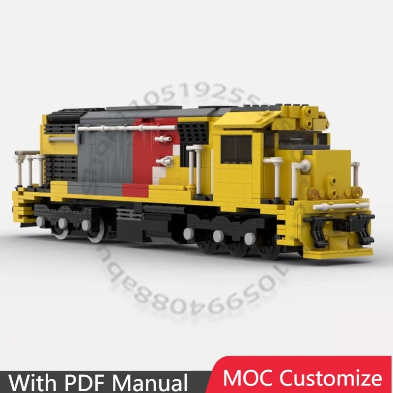 

Набор из 900 деталей: Скоростной спортивный автомобиль Kiwirail DFB Class MOC, модульный конструктор, креативный дизайн, простая сборка, игрушка для самостоятельной сборки, подарок на день рождения