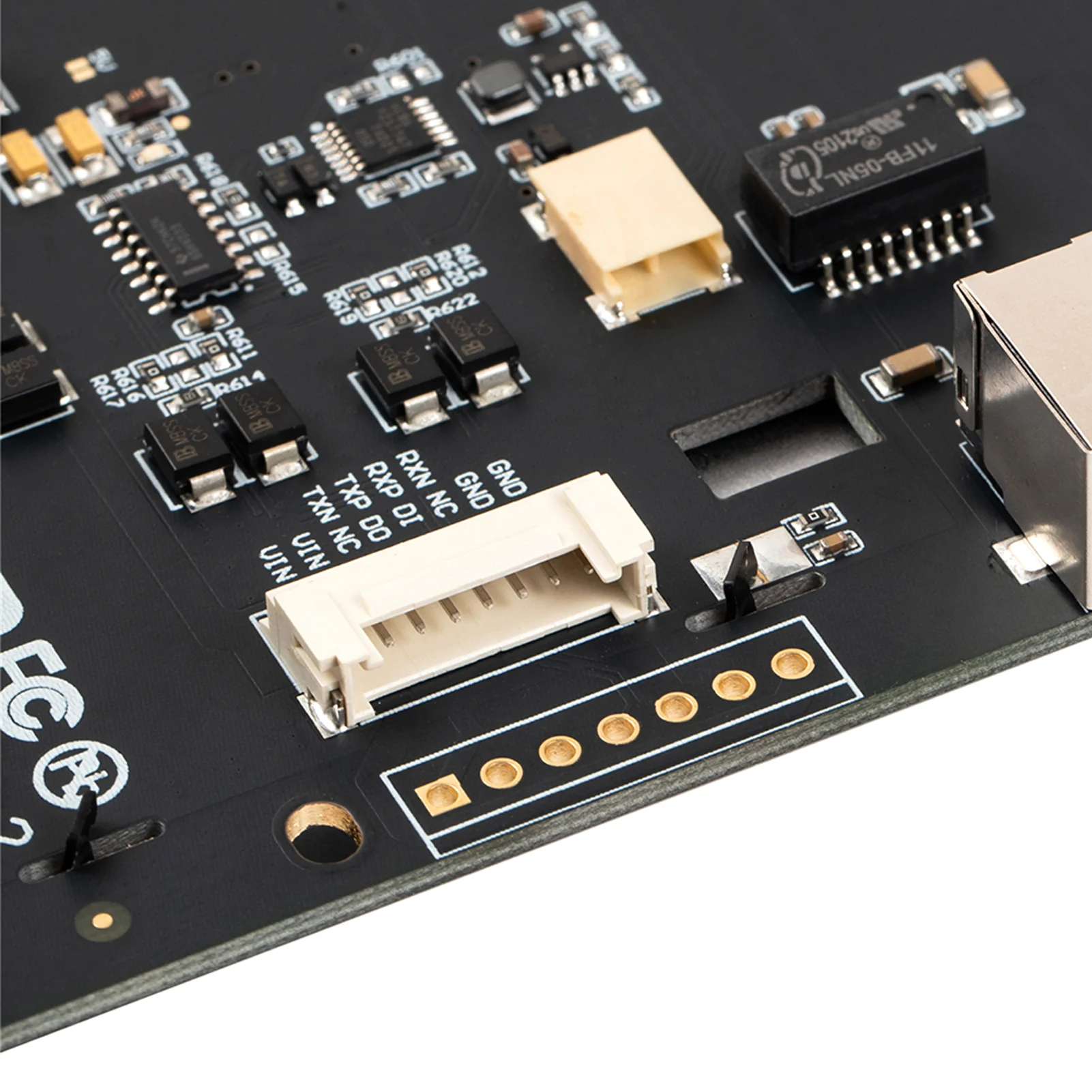 8 inch touchscreen Tft Lcd Display with full colors and RS232/485/TTL interface controlled by any MCU