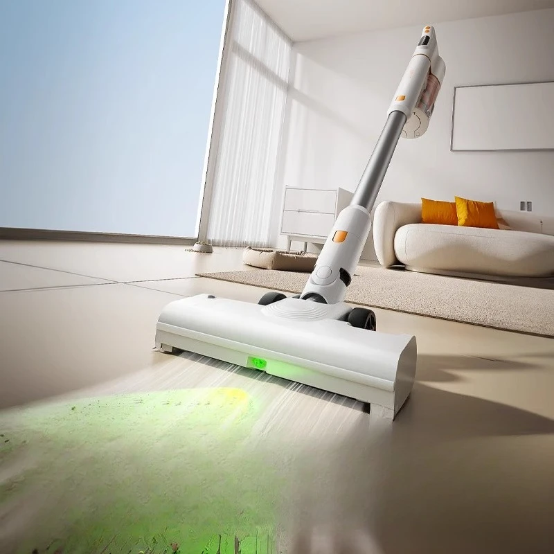 

Vacuum cleaner automatic dust collection, household wireless green light handheld vacuum cleaner