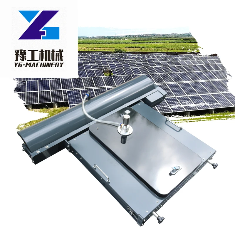 Robot de limpieza de paneles fotovoltaicos ecológico para techo Industrial con diseños complejos Robot de limpieza fotovoltaica eléctrica
