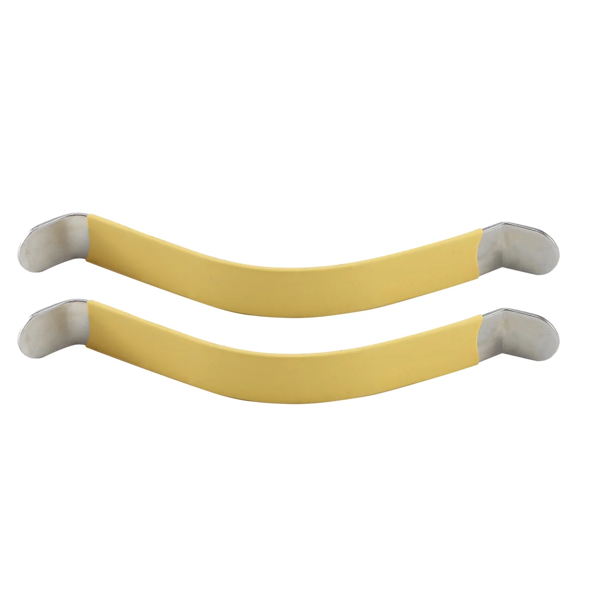 2 ชิ้นโลหะ String Spreaders กีตาร์ Luthier เครื่องมือสําหรับทําความสะอาด Fretboard สีเหลือง Rich