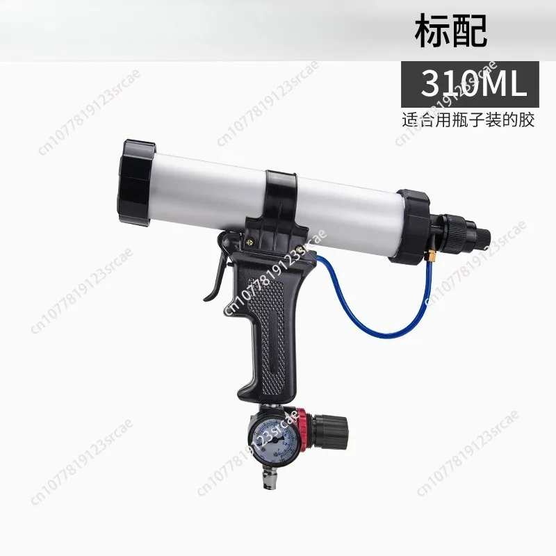 310Ml hard glue pneumatic glue gun 400/600ml soft glass