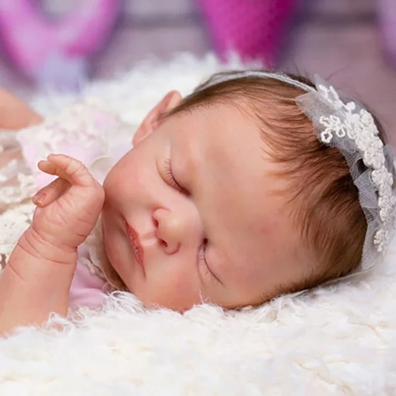 20inch Reborn Doll Kit Demi with Full Body Soft Silicone Fresh Color