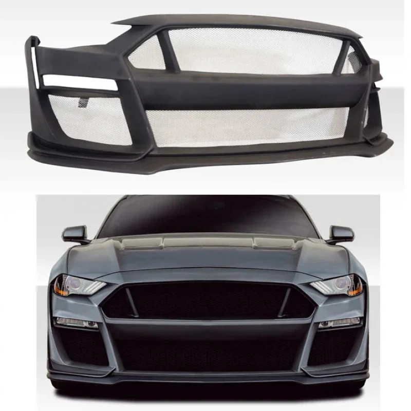 

Широкий передний обвес Duraflex для Mustang GT500 18-20 и Mustang 2.4 Turbo 2017 Convertible