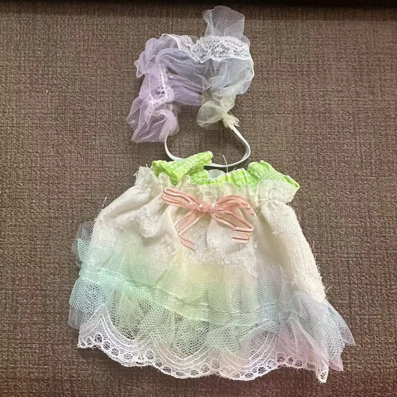 Cadeaux mignons pour laboratoire assis Party V1 V2, ensemble de chapeaux d'automne, accessoires 17cm, vêtements pour Mini poupée, accessoires de tenue