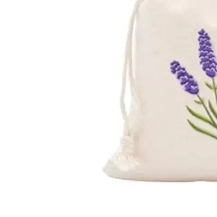 24 Pcs White Cotton Drawstring Bags 10x15cm Breathable Sachet Pouches For Lavender Dried Flowers Herbs Storage-Gift Packaging