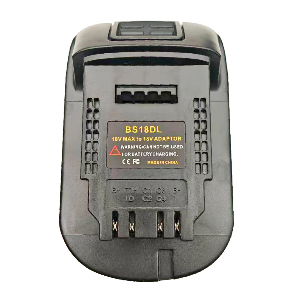 Konverter-Adapter MT20DL BS18DL MIL18DL für Makita, Milwaukee, Bosch, für M18 Li-Ionen-Akku, für Dewalt Lithium-Geräte
