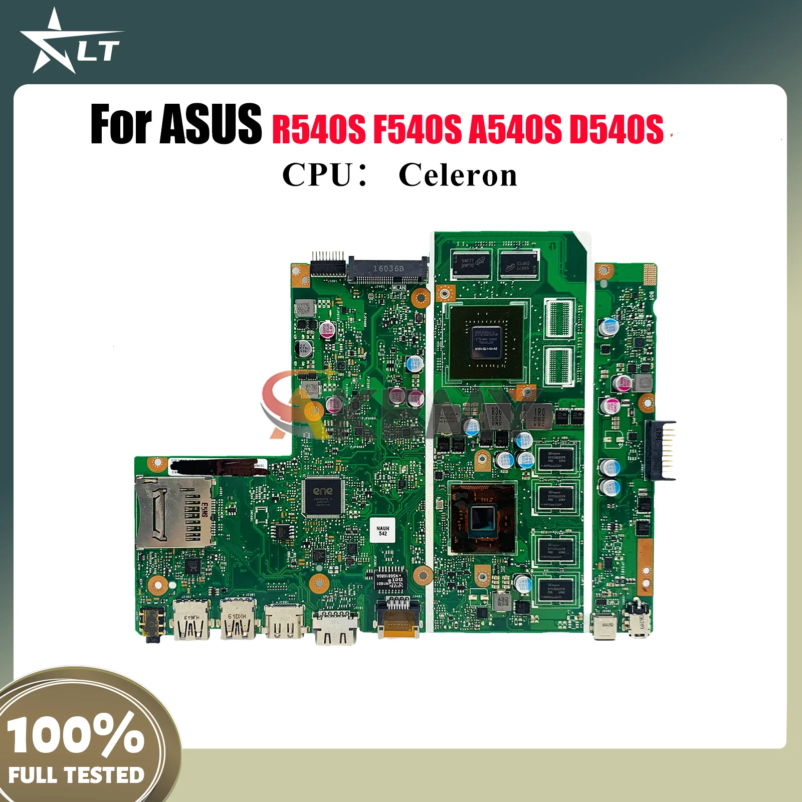 

X540SC Laptop Motherboard For ASUS VivoBook F540S A540S X540SC D540S R540S X540S Mainboard With Celeron CPU 100% tests OK stk