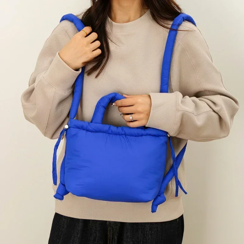 Colorful Nylon Small Square Shoulder And Crossbody Bags Super Cool Simple Versatile Handbags For Women 2024 Casual Hot Sale