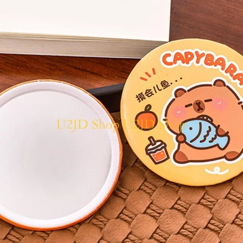 U2JD Compact Pocket Makeup Mirror Vanity Mirror Portable Cosmetic Mirror Easy To Use