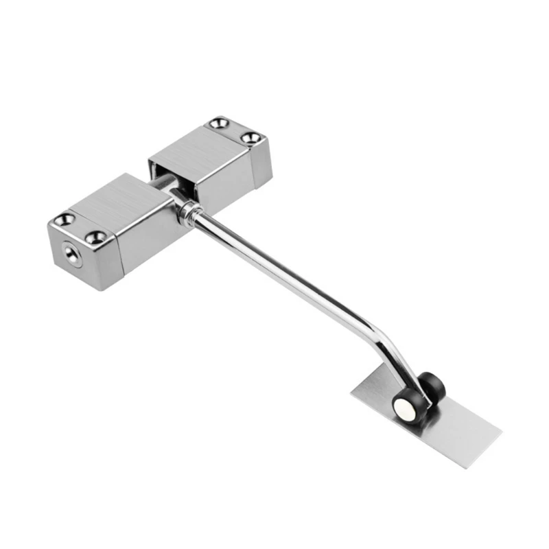 Stainless Steel Door Auto Spring Buffer with Protective Door Gasket Dropsale