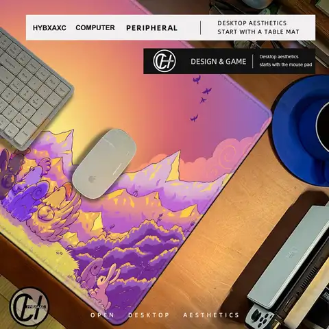 Mönster Spel Musmatta Pad Gummi Musmatta Skrivbord Gaming Halkfri Bordsmatta Gamer Skåp Musmatta S-stardew Valley Tangentbordsmatta 12 best sales Stardew Valley brädspel - №12