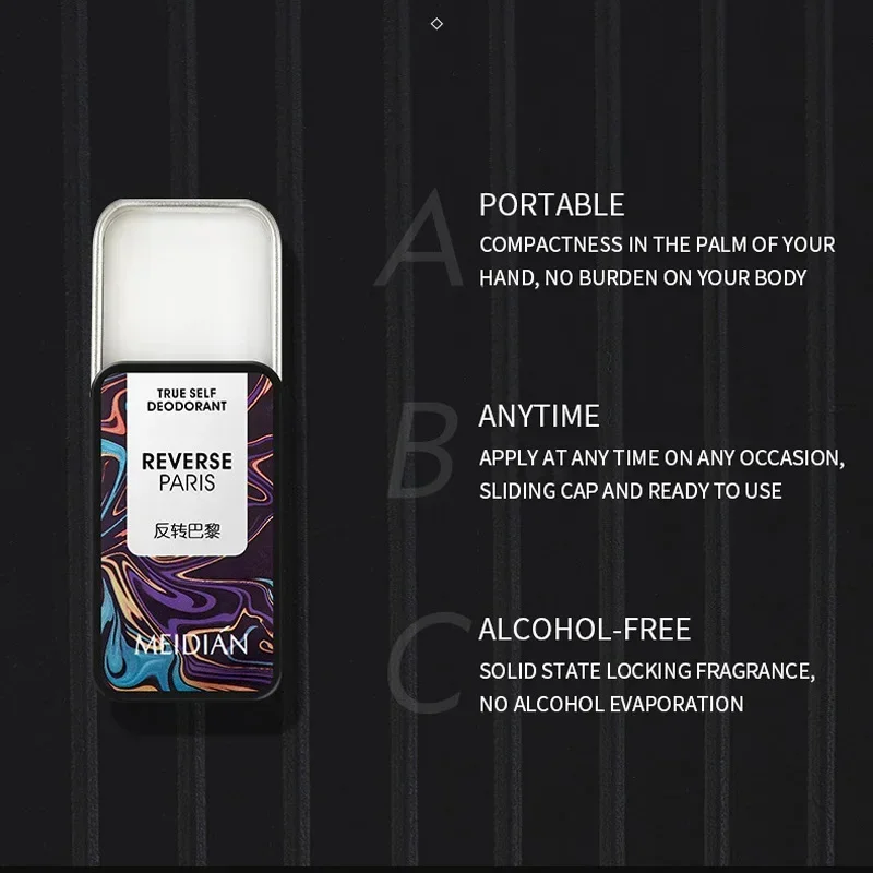 Neutral Perfume Fresh and Deodorizing Solid Balm for Men and Women Portable Fragrance Long-lasting Perfume Cream Set Deodorant