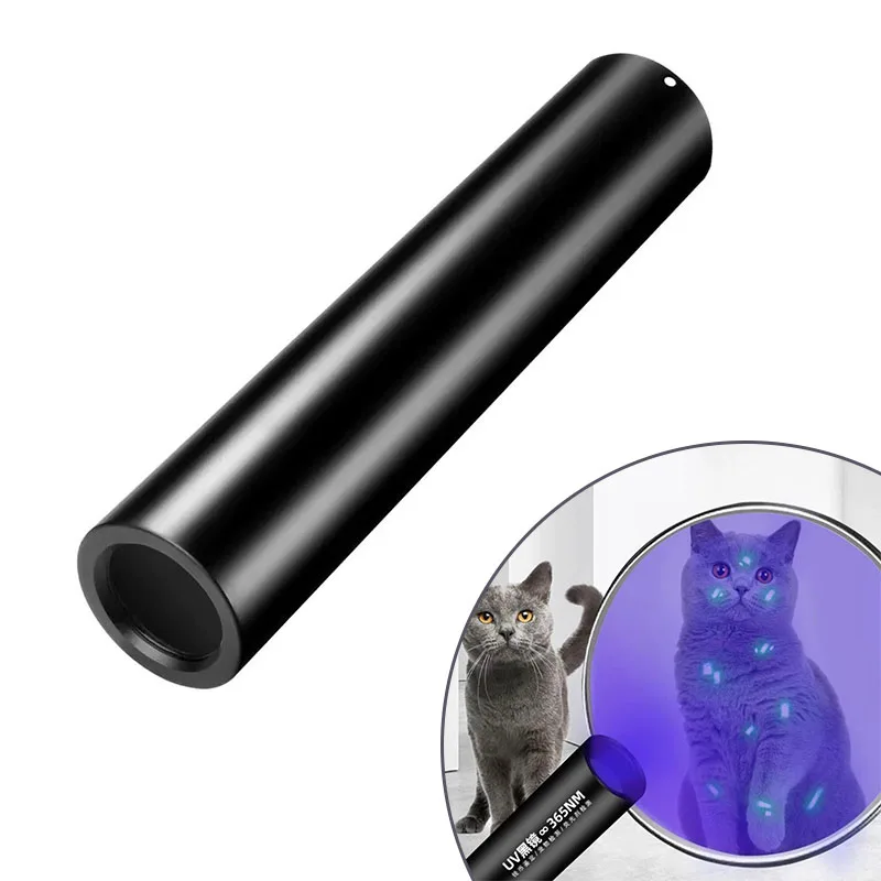 Cat Moss Detection Light Black Mirror UV Fluorescent Light Waterproof USB Direct Charge Pet Fungus Detection Ringworm Equipment