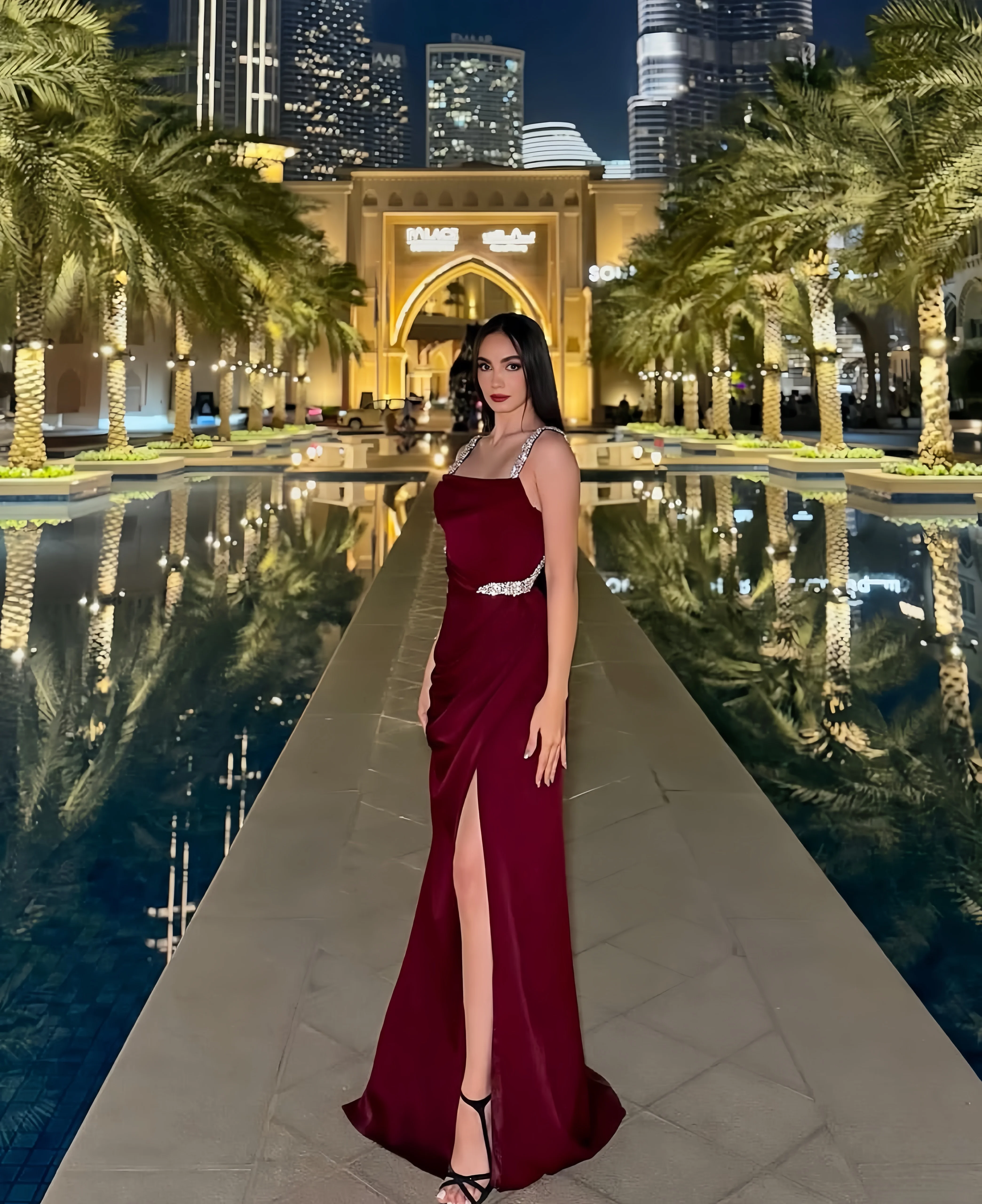 

Элегантные роскошные вечерние платья без бретелек без рукавов с разрезом русалки по индивидуальному заказу, платья для особых случаев, платья для гала-концерта