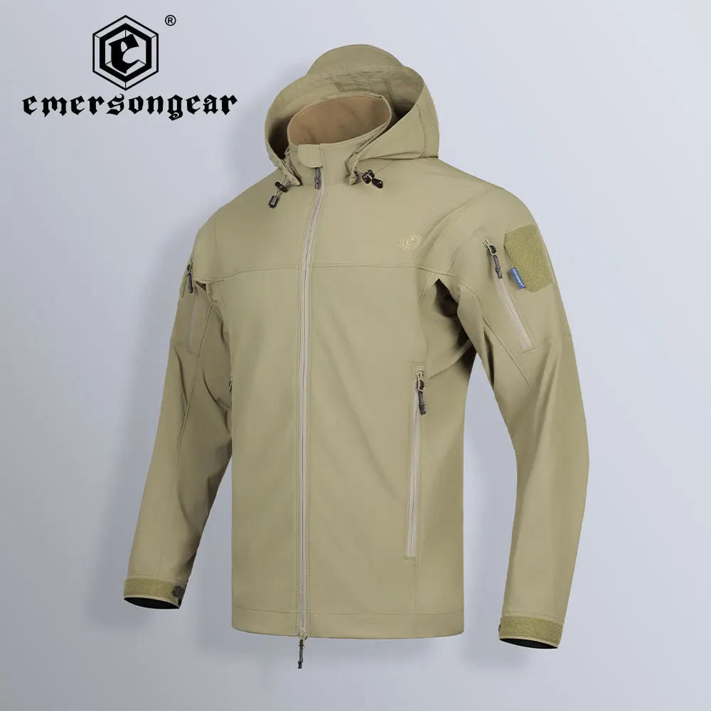 

Emersongear BlueLabel Falco Lightweight Tactical Jacket - Ergonomic Cut for Outdoor Camping & Urban Commute Men's Coat EMB9740