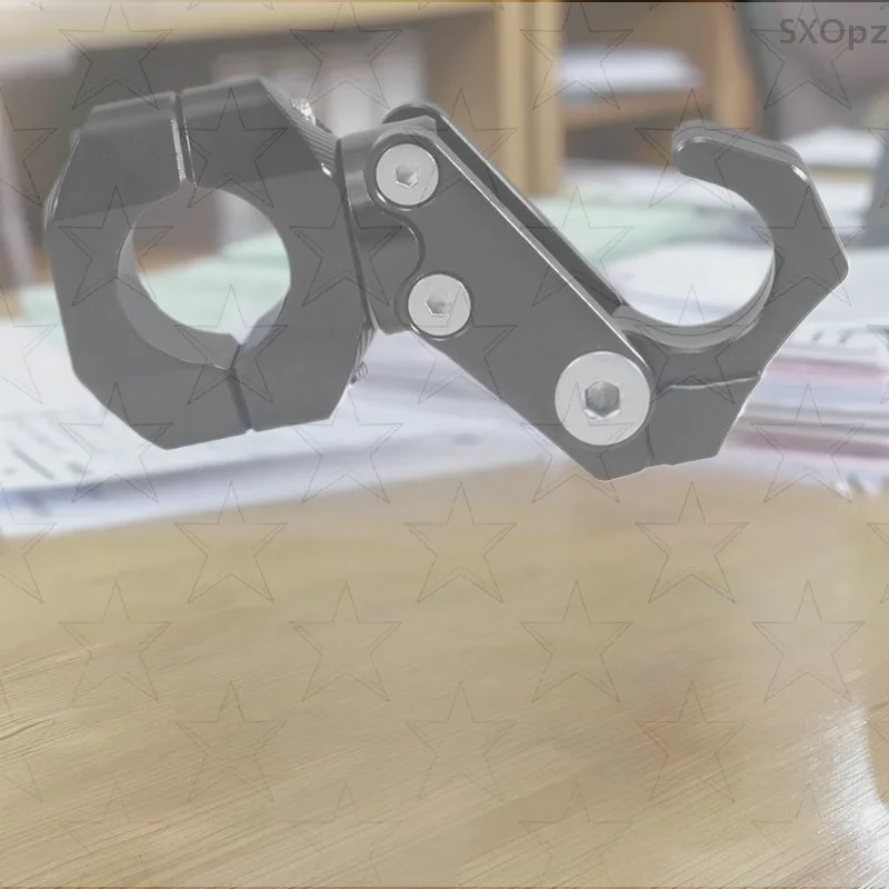 

Универсальный держатель для шлема; Складной руль с крючком из алюминиевого сплава для багажа мотоцикла.