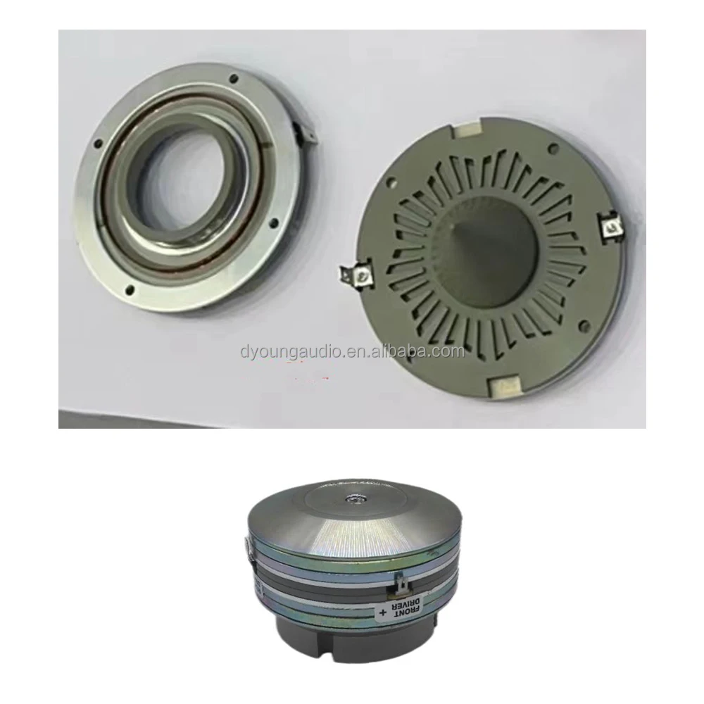 1.5 Inch Throat Dual 76 mm Voice Coil Diaphragm Tweeter D2  Compression Driver