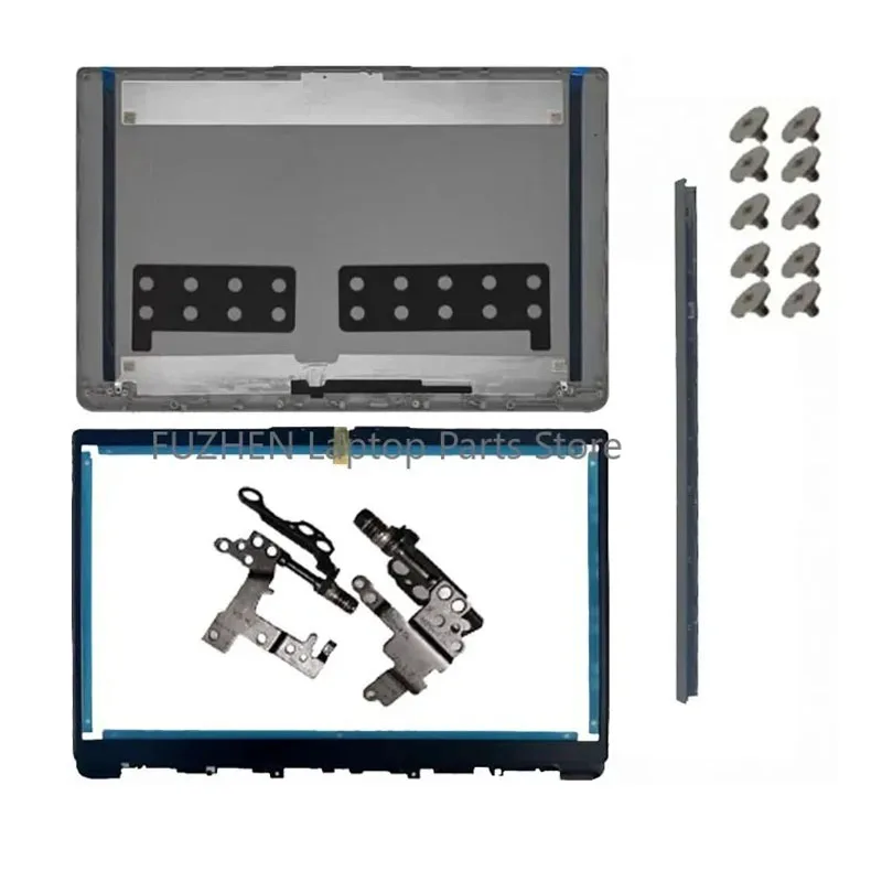 For IdeaPad 1 15ADA7 15AMN7 2022 Laptop LCD Back Cover/Front Panel/Hinges Cover Silver 5CB1F36621 82R1