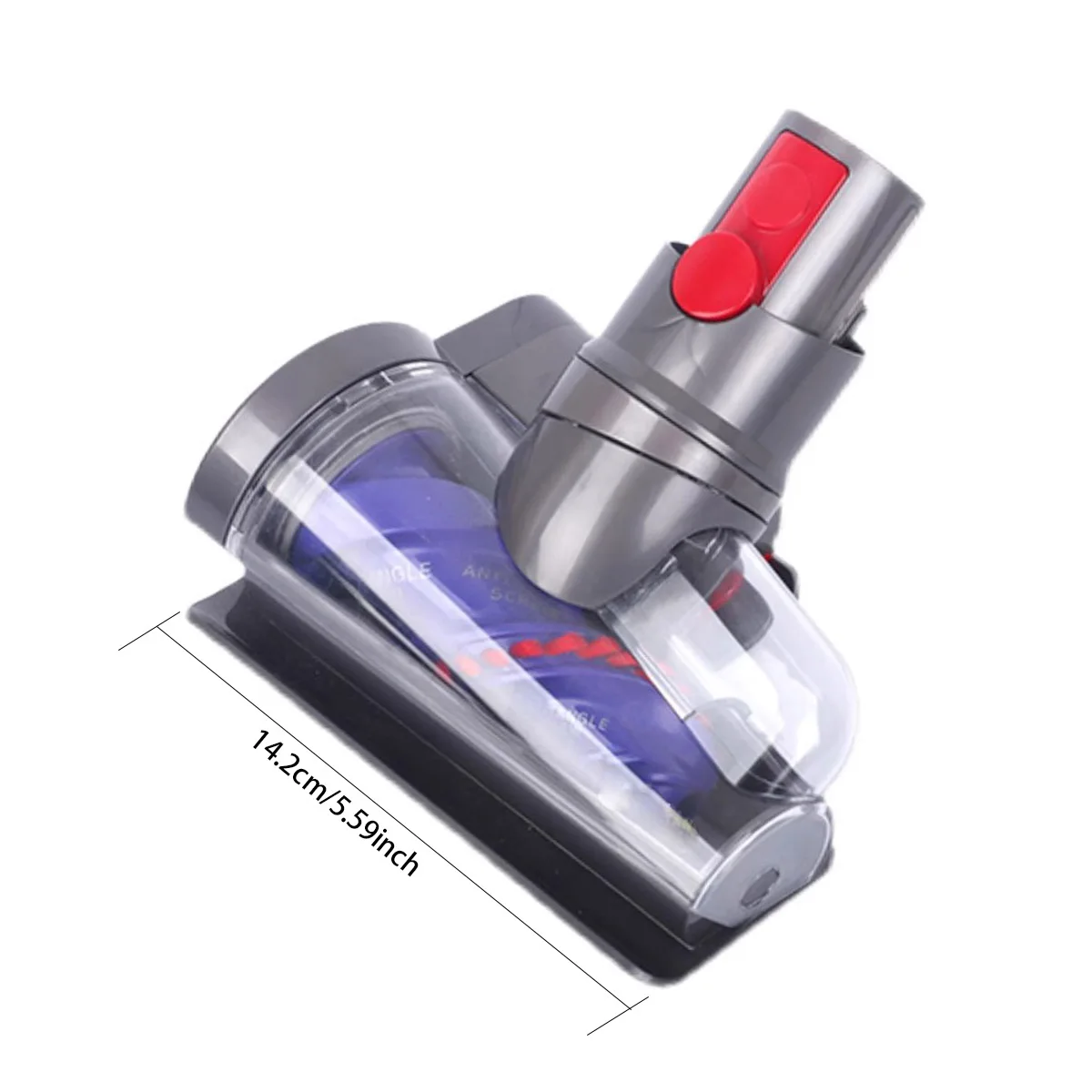 Mini Anti Tangle Motorized Brush Head Compatible with Dyson V10 Slim Digital Slim V12 Slim SV18 SV20 Vacuum Cleaner Sofa Bed Car