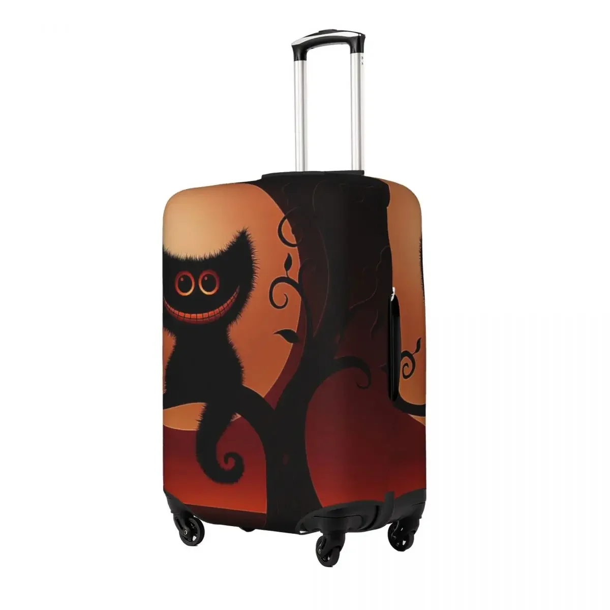 Защитный чехол для чемодана с принтом на Хэллоуин, эластичный Водонепроницаемый чехол для чемодана 18-32 дюйма, аксессуары для путешествий