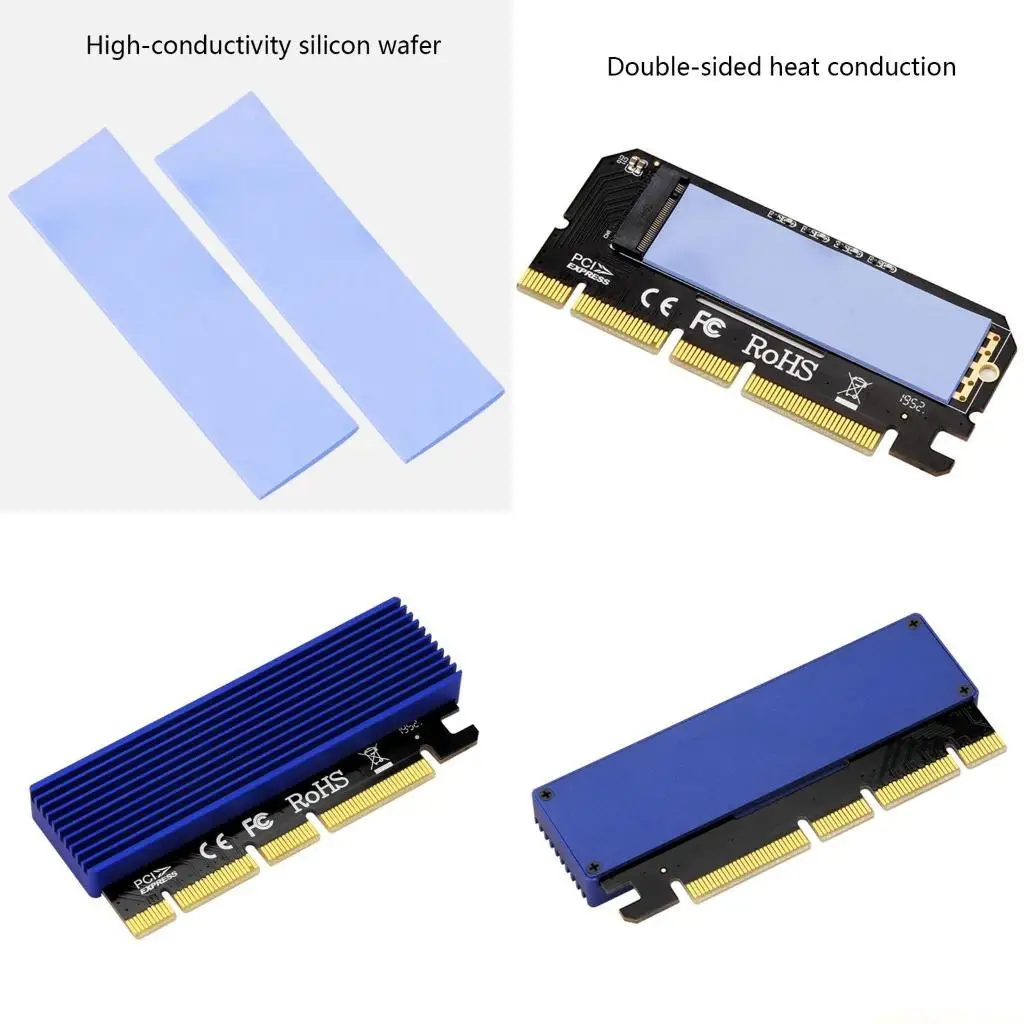 

for M.2 NVMe to PCIE X16 Expansion Card PCIE Hard Drive Converter Adap