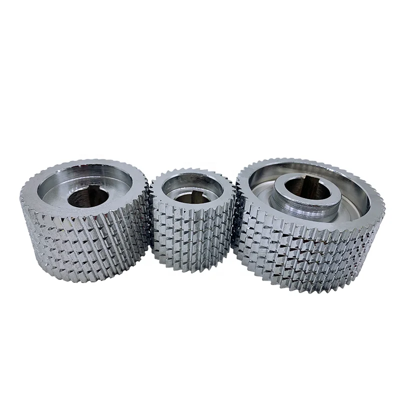 

Spare Parts for Woodworking Machinery Tooth Steel Feed Roller Four-sided Planer Wheel for Planer Forming Machine