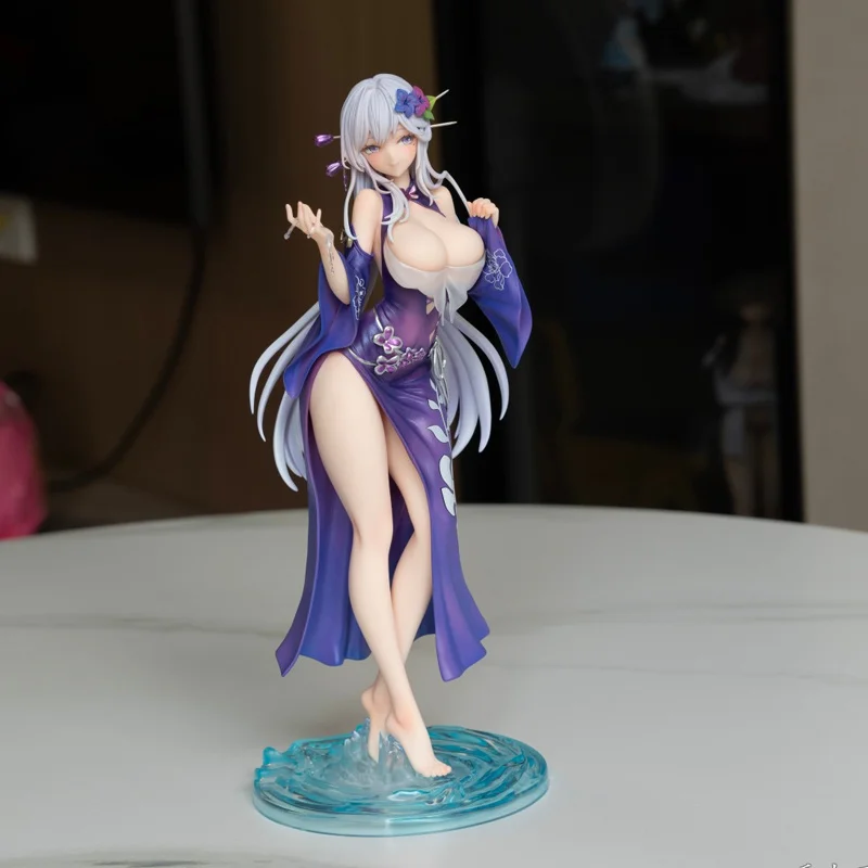 

В наличии, оригинальная SIKI ANIM Water Saint Alvina 1/7, оригинальная статическая фигурка, настольные коллекционные предметы, декоративная модель из ПВХ, игрушка в подарок