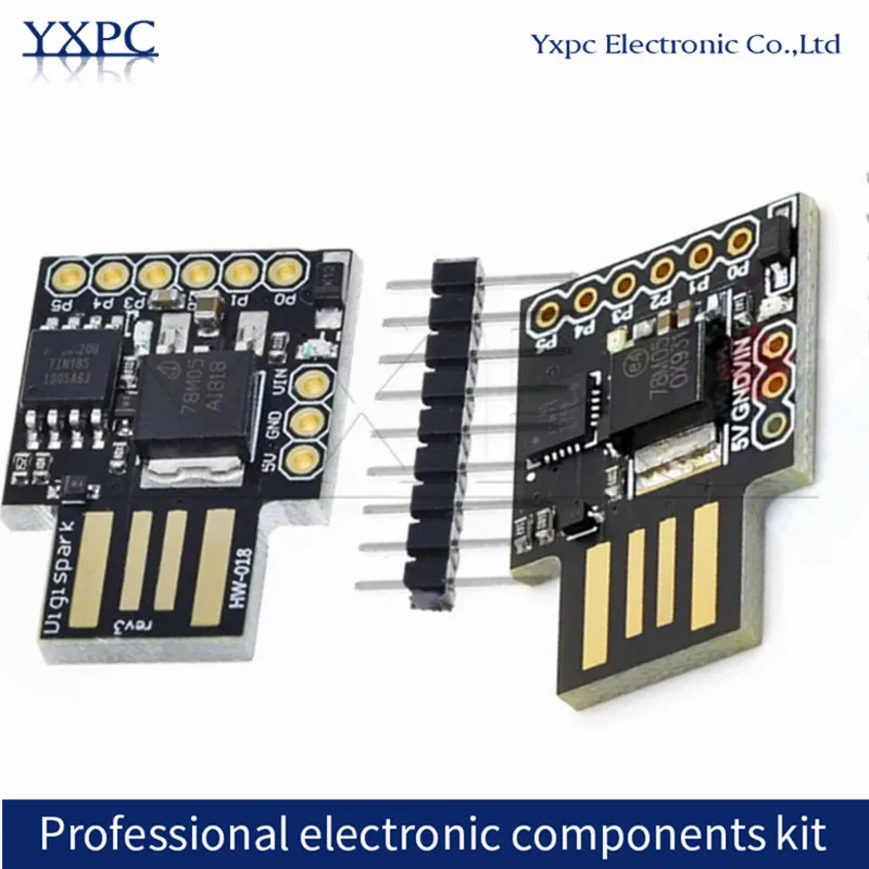 ATTINY85 Digispark Kickstarter Mini USB Development Board Compatible with UNO R3 for Electronics Projects