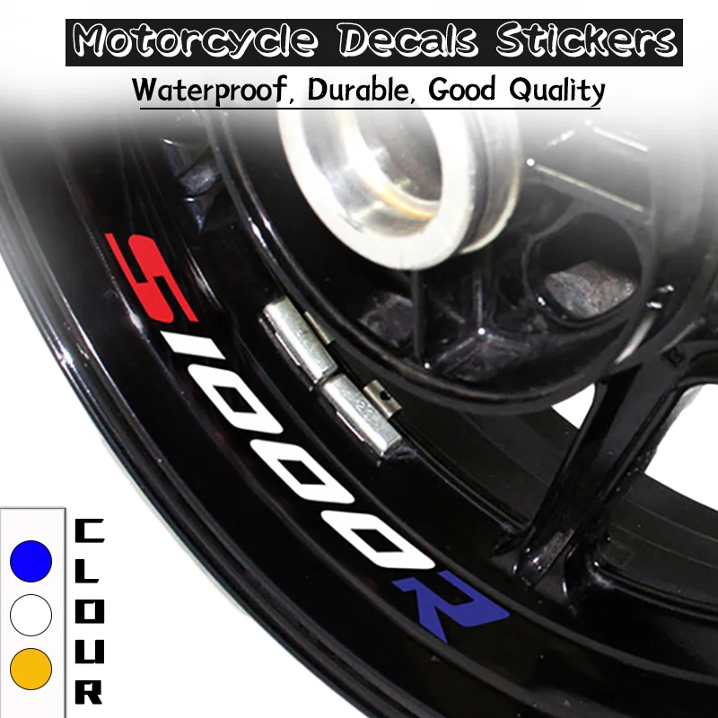 

High Quality Motorcycle Inner Ring Wheel Sticker Decal Stripes Rim Tire Protection Stickers For BMW S1000R s1000r S1000 R