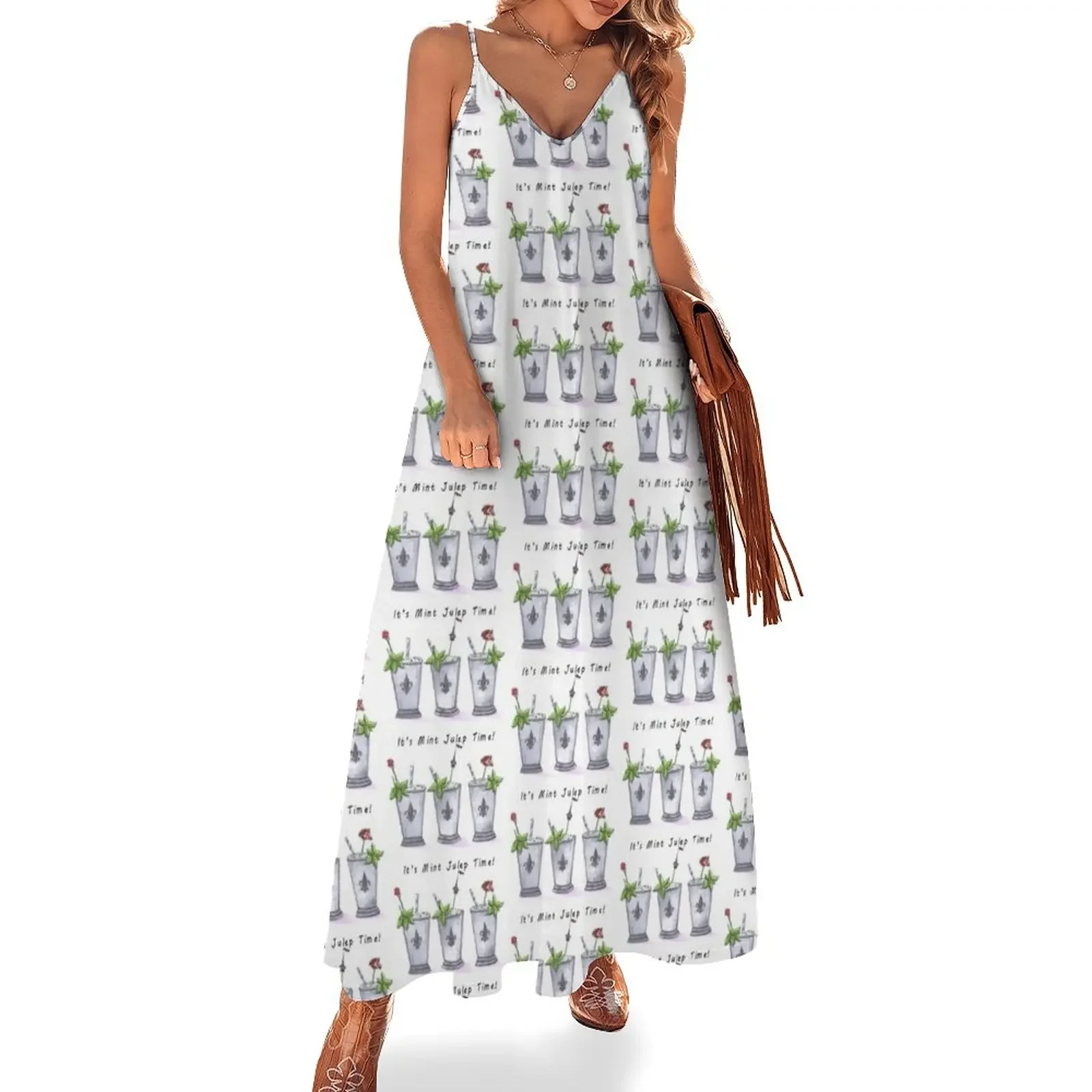 

It's Mint Julep Time! Sleeveless Dress Women dresses summer Clothing female Women's summer dresses womens dress Dress