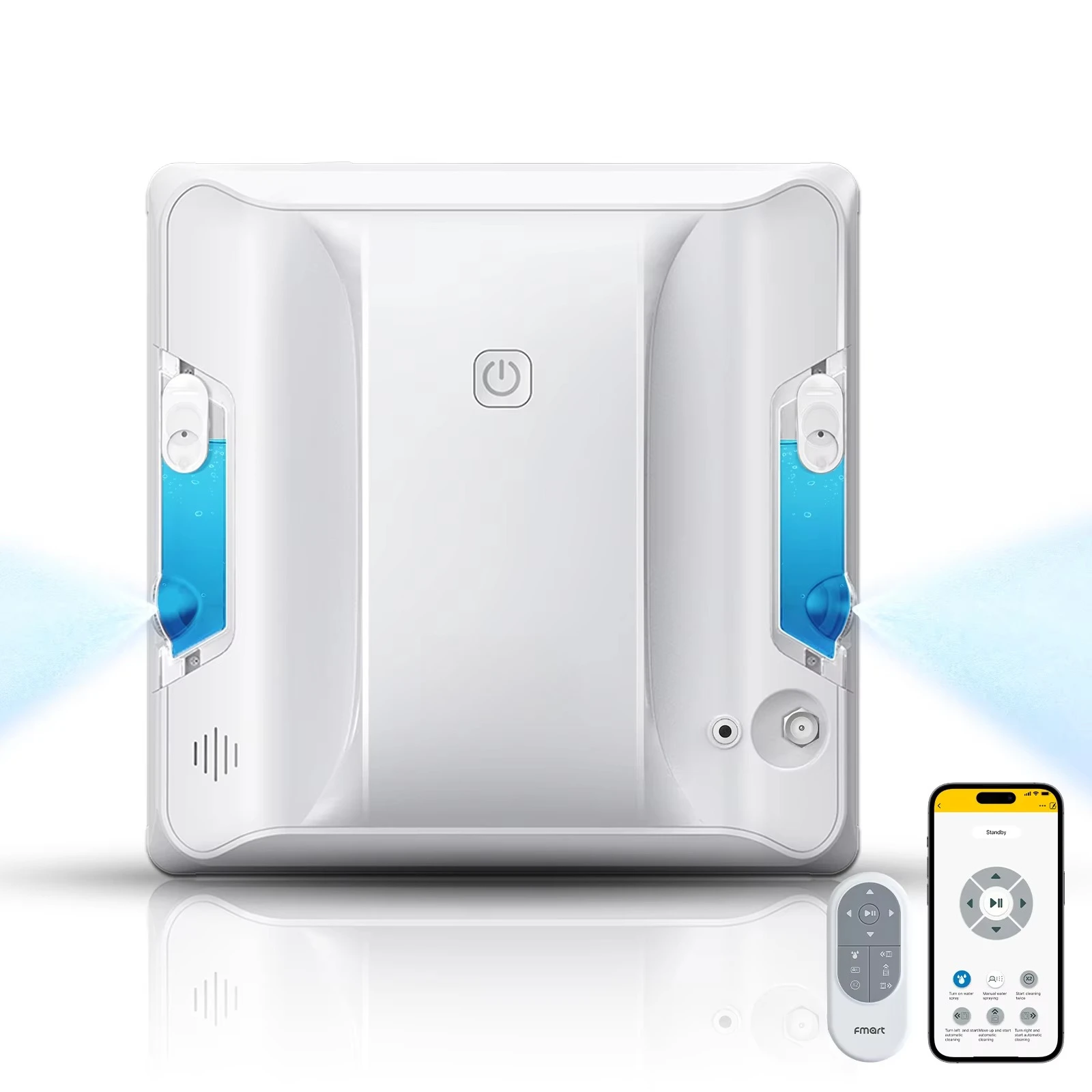 Intelligent Glass Cleaner Vacuum Cleaner Window Cleaning Robot Smart Automatic Robot Cleaner