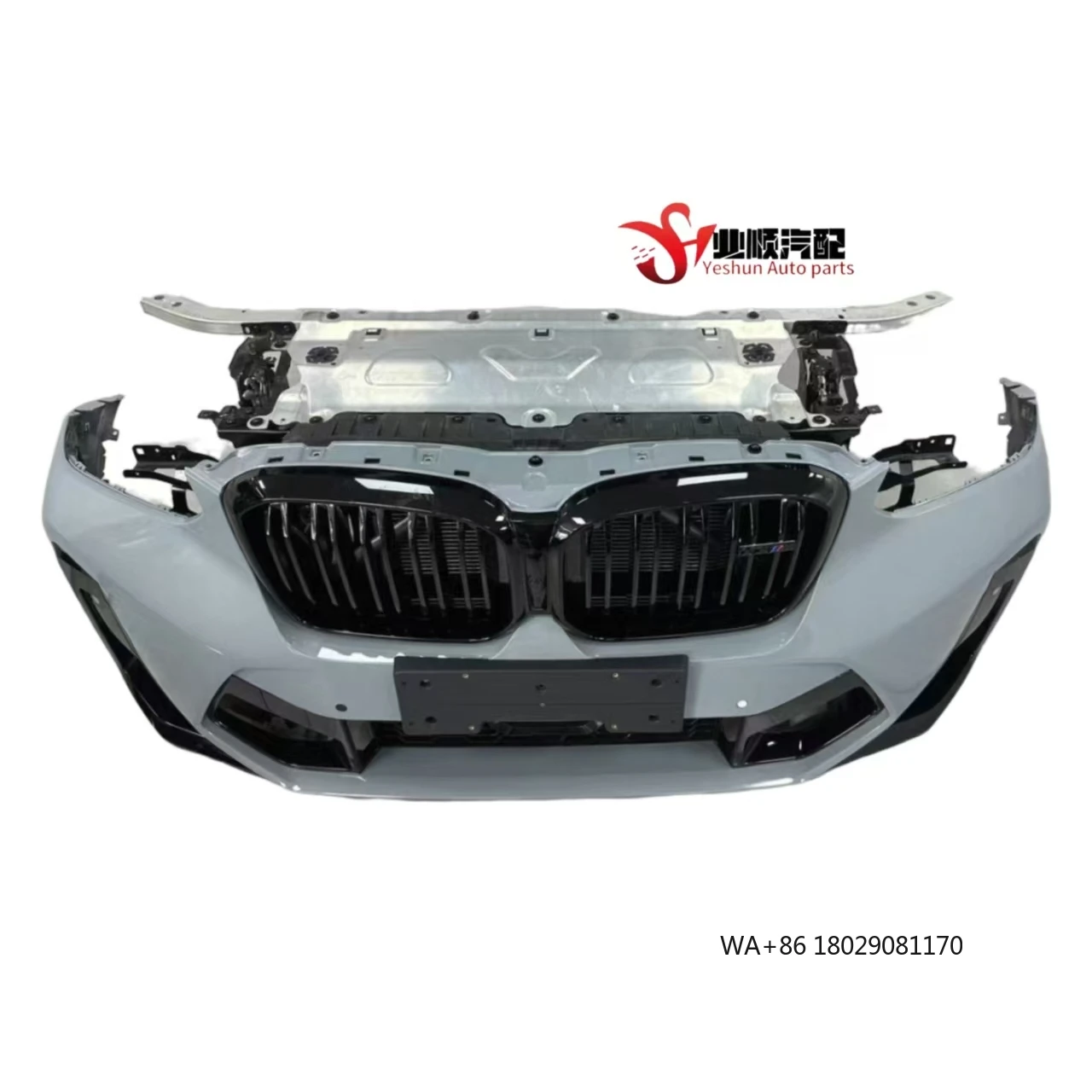 

High Quality Hot Selling M Version X3 F97 Front Bumper Body Kit Grille Radiator Cover Fenders Suitable for Body Kit