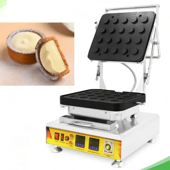 

Commercial Egg Tartlet Making Machine, Cheese Tart Machine, 30 Holes, 32*32mm Size, Model 839