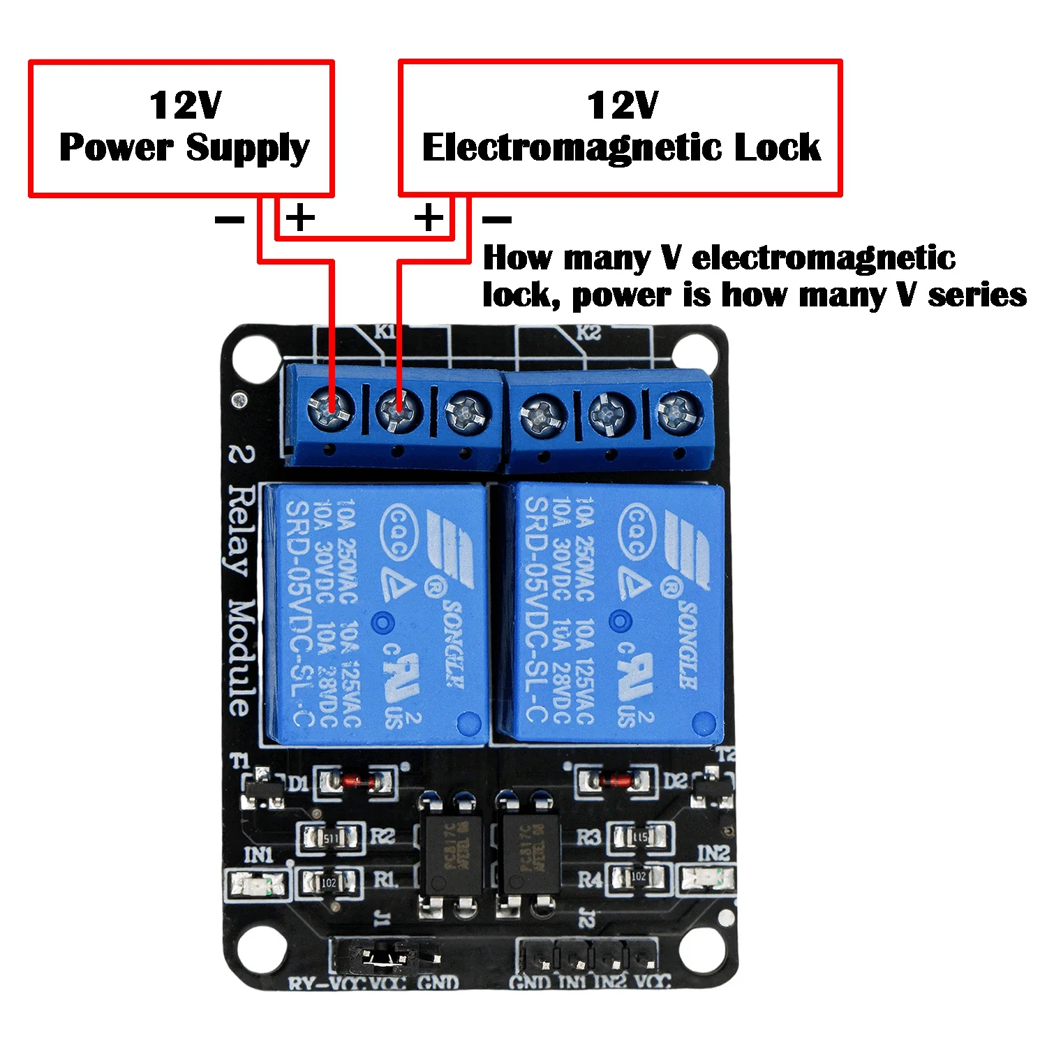 5V 12V Relay Module 2 Channel Low Level Trigger Board Shield with Optocoupler Relay Output for PIC AVR DSP ARM MCU Arduino