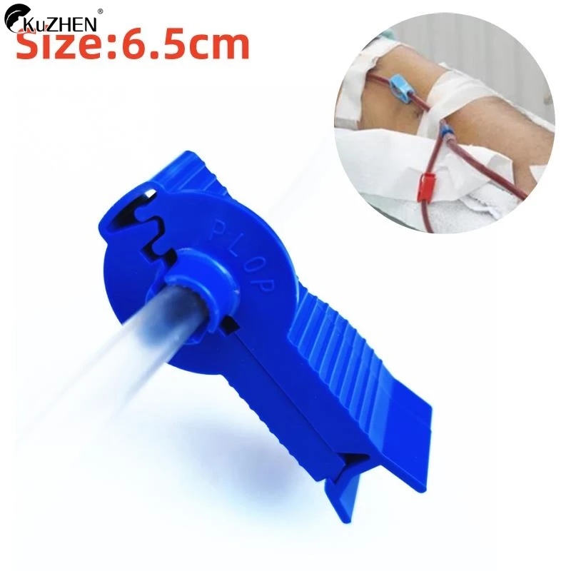 Peritoneal Flow Control Clips Peritoneal Clips Tube Fastener Clip Peritoneal Dialysis Accessories Belt Drainage Bag Tube Clip