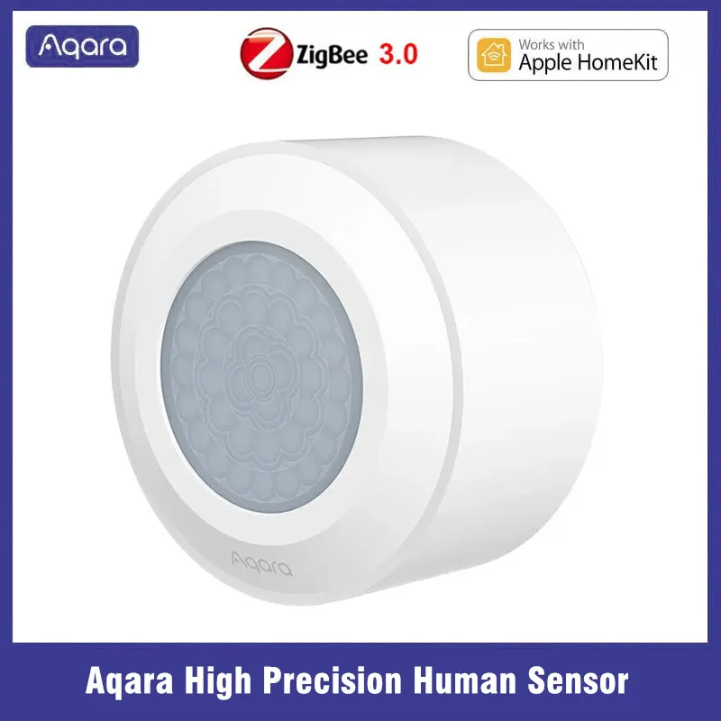 

Aqara High Precision Human Sensor Body Motion Sensor ZigBee 3.0 Wireless Movement Connection IPX5 Waterproof Work With Homekit