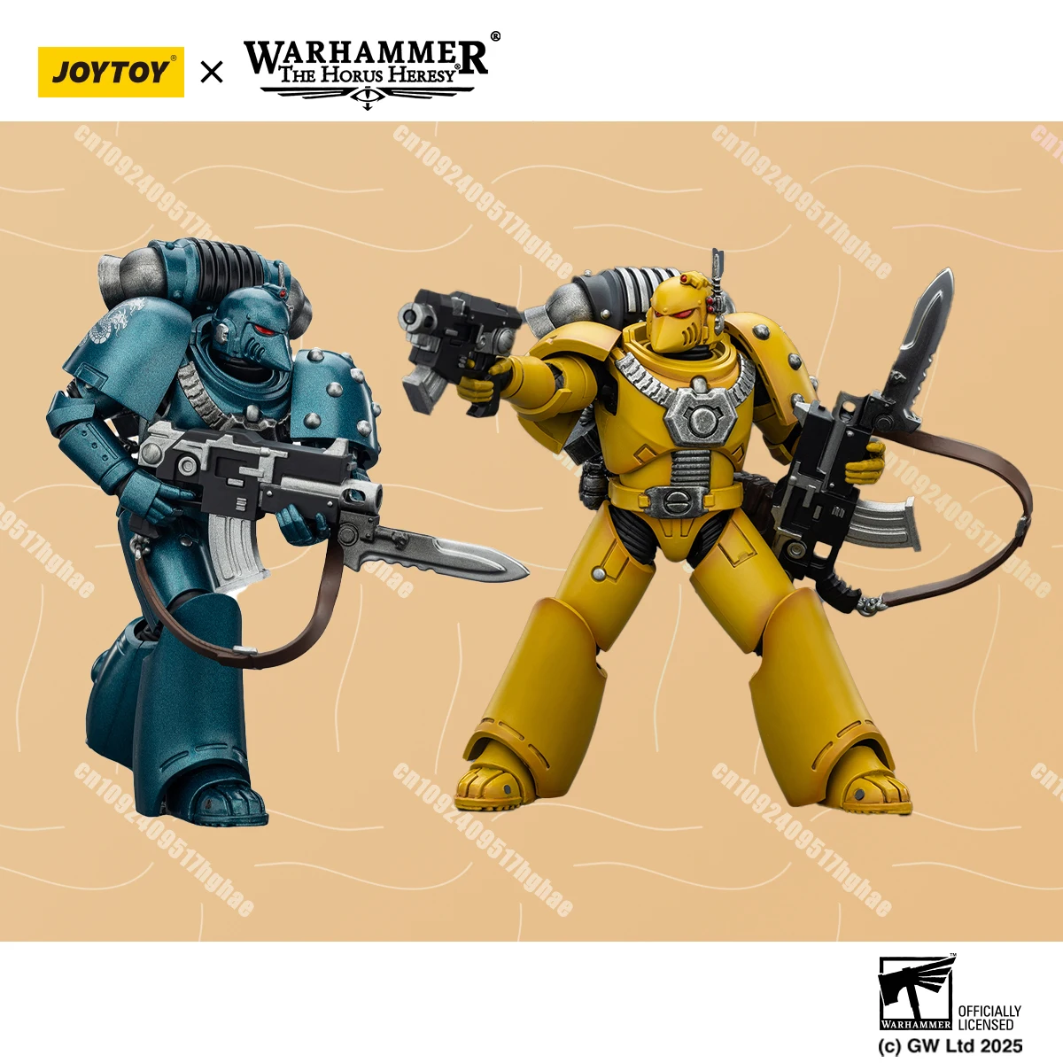 

JOYTOY Warhammer MKVI Tactical Legionary Action Figure Toy Movable Military Doll 7 Types of Legion Soldiers Warhammer Collection