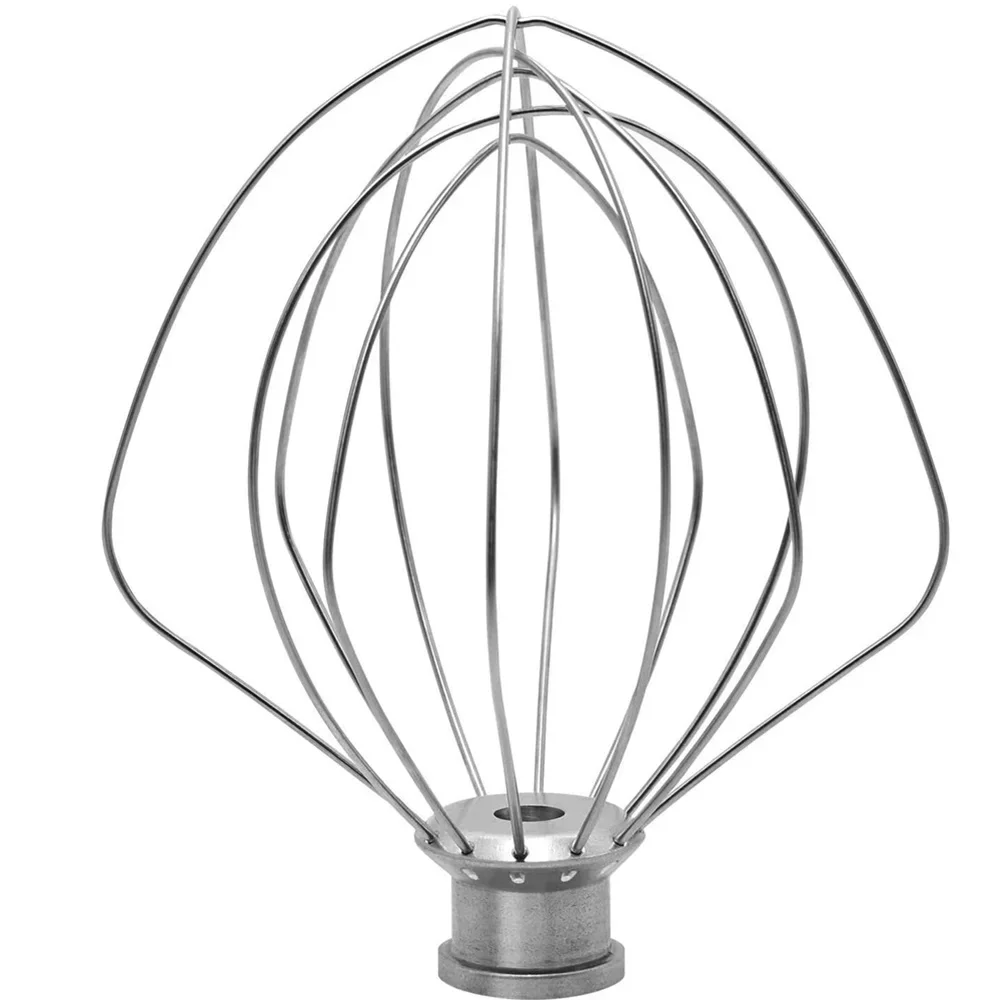 KN256WW 6-Draht-Peitschenaufsatz für KitchenAid 6QT Bowl-Lift-Standmixer, Eiercreme-Rührer, Kuchen-Mayonnaise-Edelstahl-Schneebesen