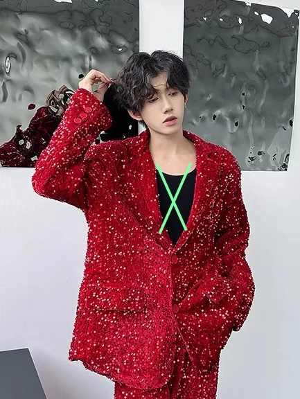 red jacket