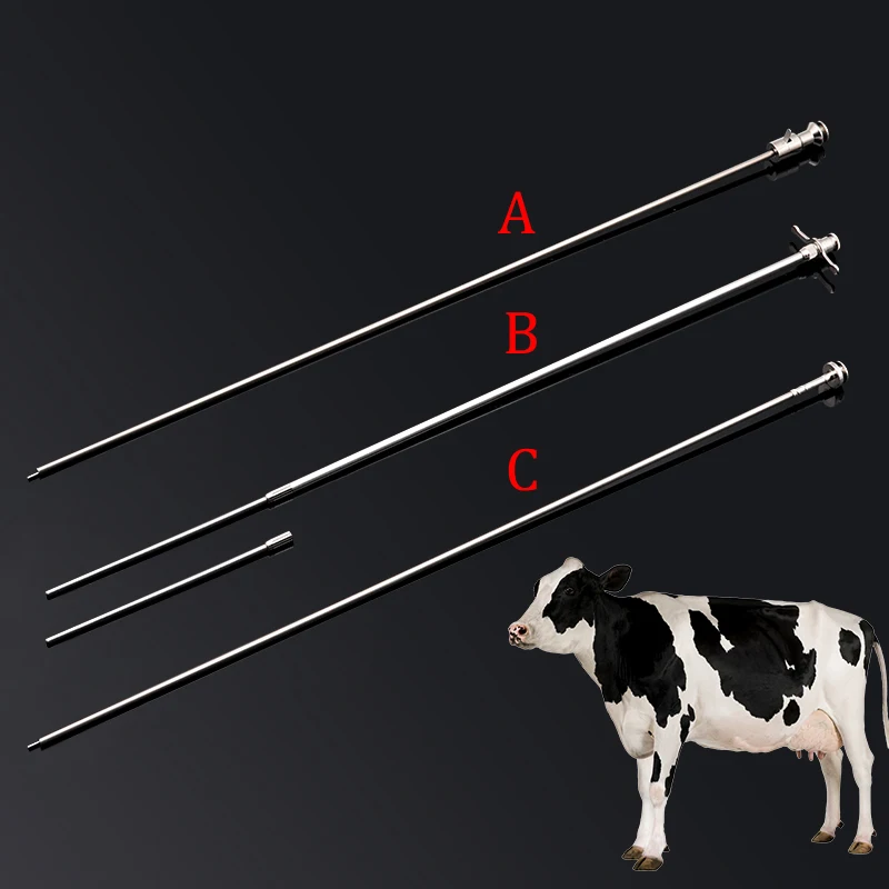 Cattle Bovine Insemination Gun Bovine Circlip Cow Insemination Gun Kaisu 0.5 Frozen Insemination Gun Artificial Insemination