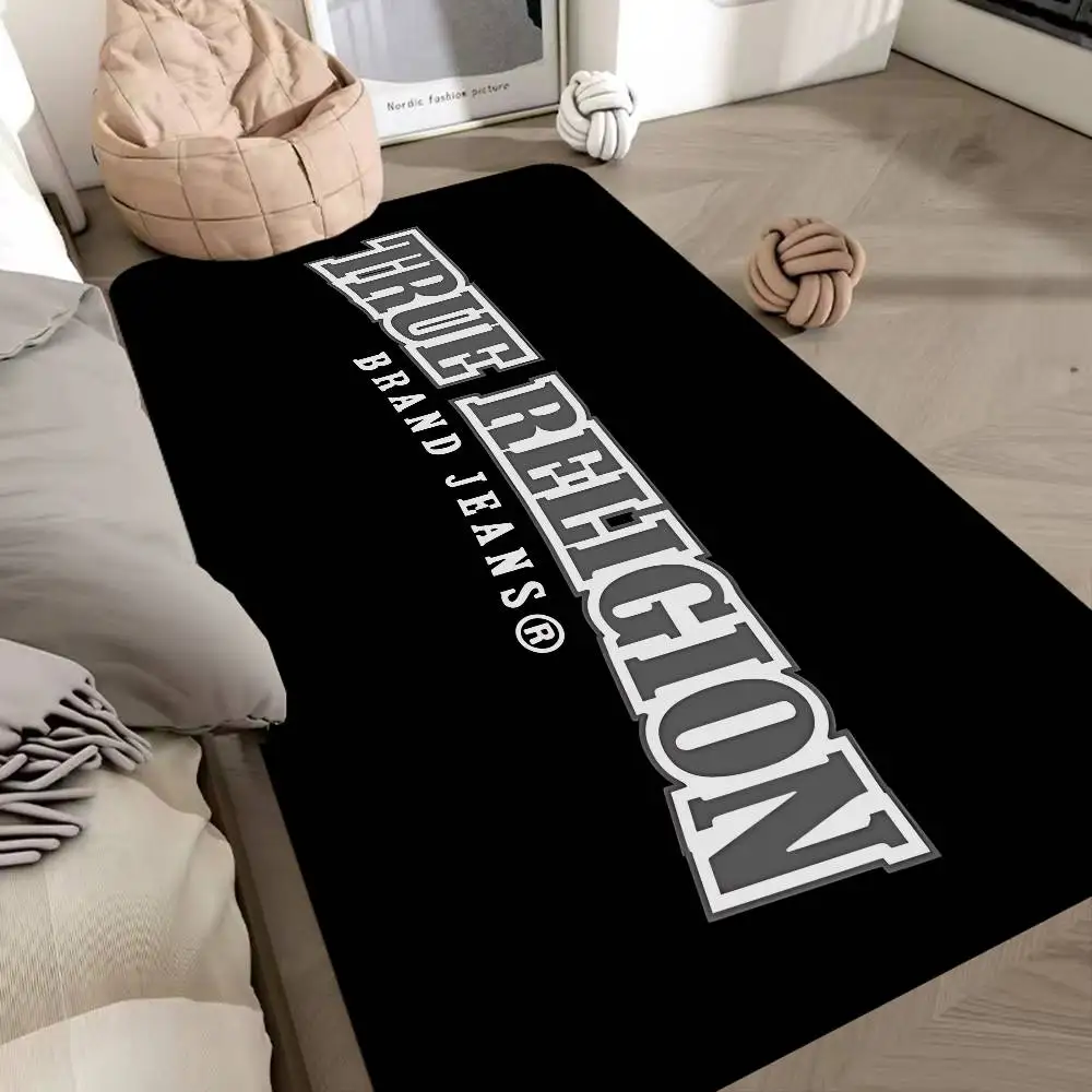 Alfombrillas de tela vaquera T-True R-Religion, estilo nórdico, para el hogar, para puerta, baño, dormitorio, decoración de hotel