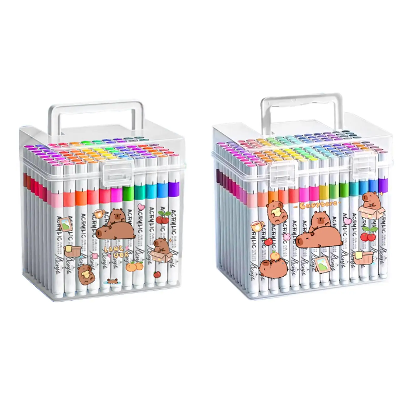 

Acrylic Paint Markers Coloring Markers Smooth Drawing Professional Drawing Markers for Glass Wood Canvas Stone DIY Craft