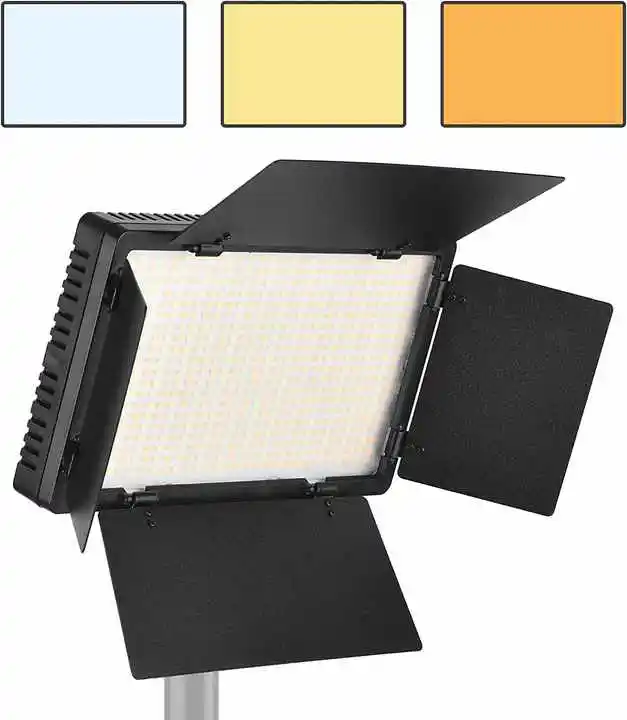 

LED-600 LED Video Light Professional Photography Light 600PCS Bi-Color 3200-5600K For Studio Live Stream Makeup