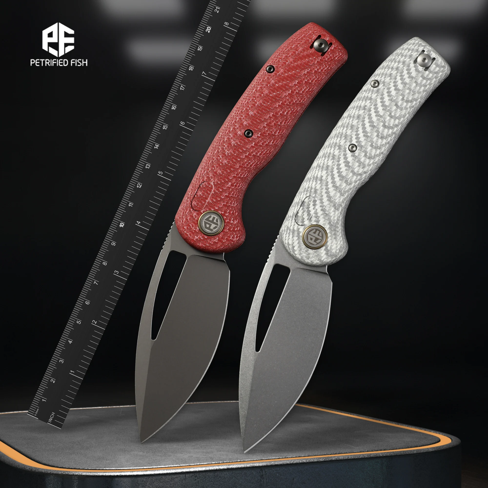 

Petrified Fish PFP13 Folding Tactical Knife Steel K110 Blade G10 Folding edc Survival Outdoor Camping Multi-tool Hand Tools